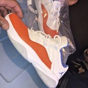 Jordan Athletic Shoes in Orange and White